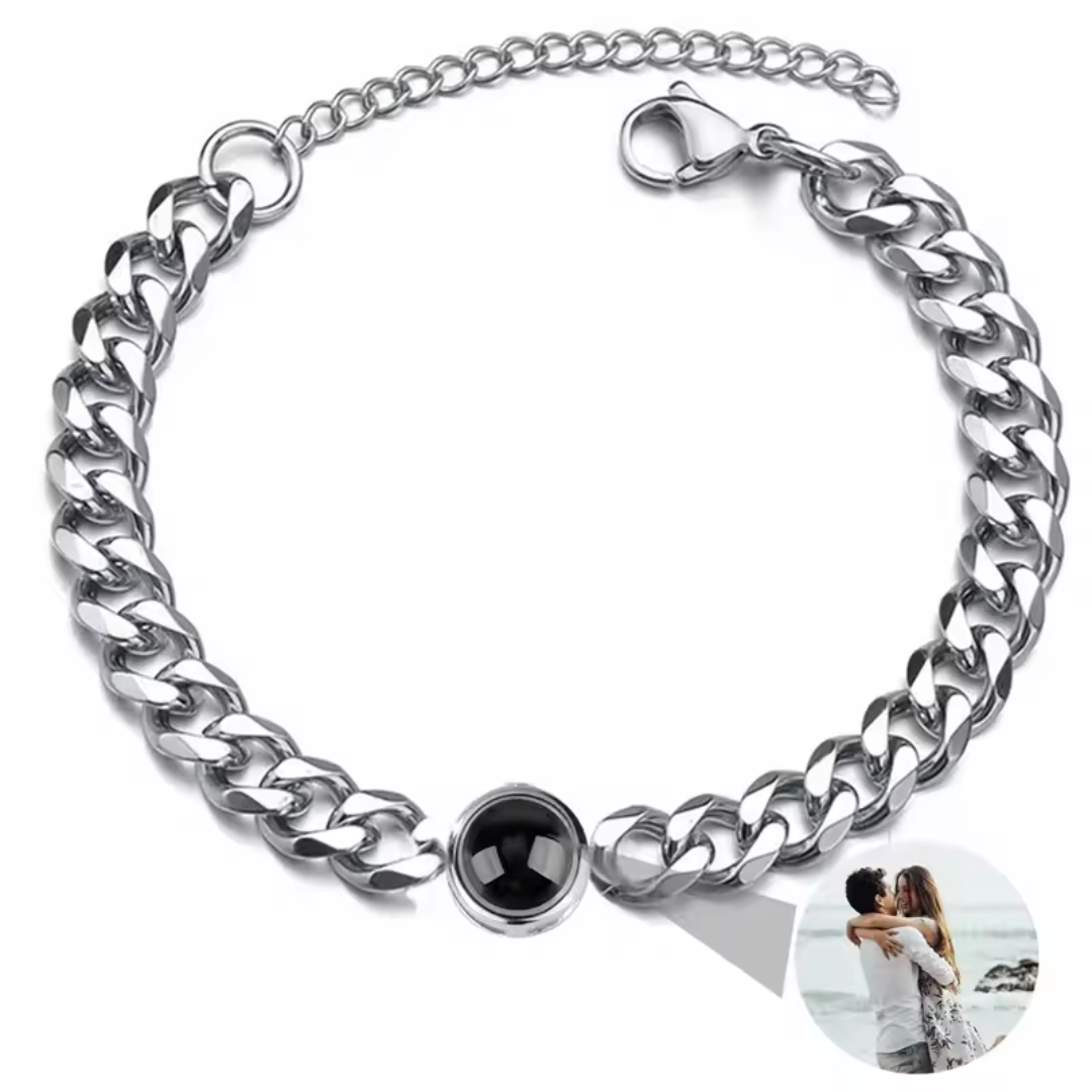 Pulsera proyectable con foto personalizada